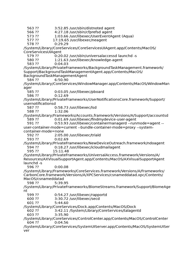 macOS System Agent Overview | PDF | Mac Os | Safari (Web Browser)