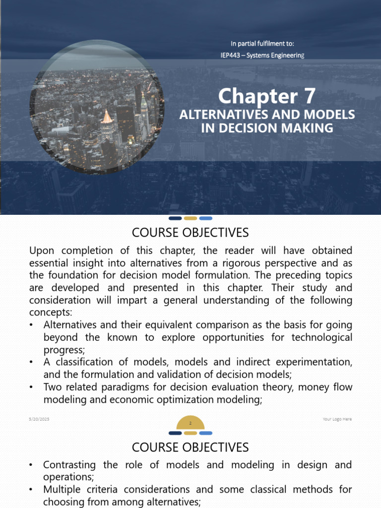 Systems Engineering Chapter 7 | PDF | Mathematical Optimization ...