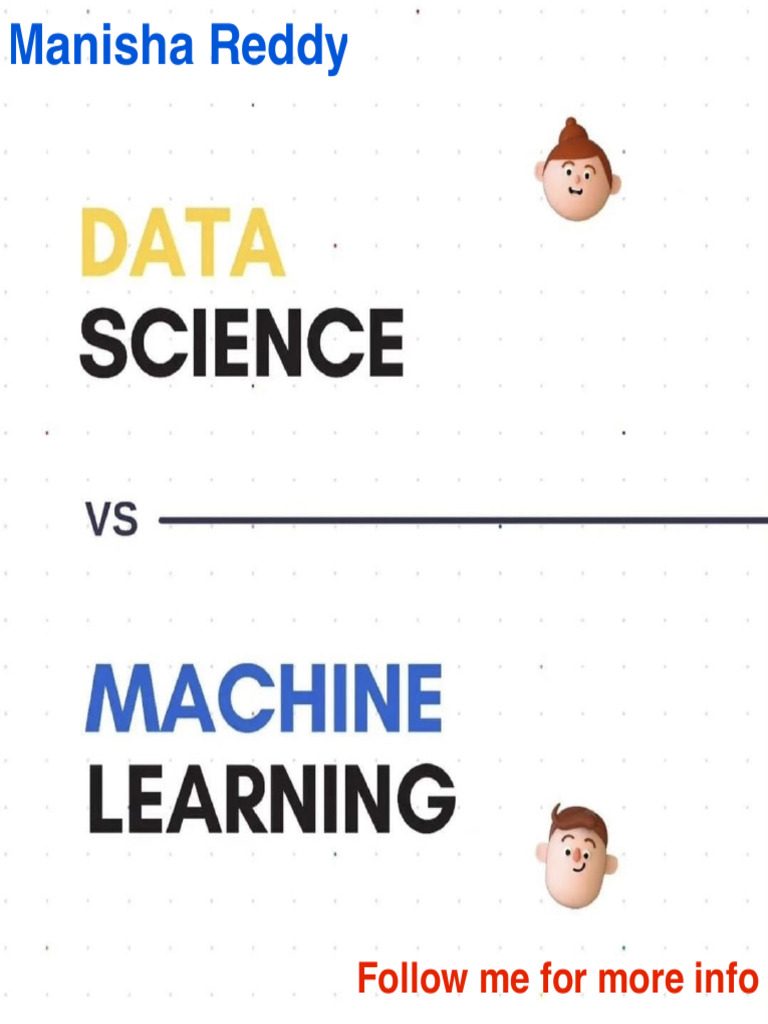 Data Science Vs Machine Learning 1701334829 | PDF