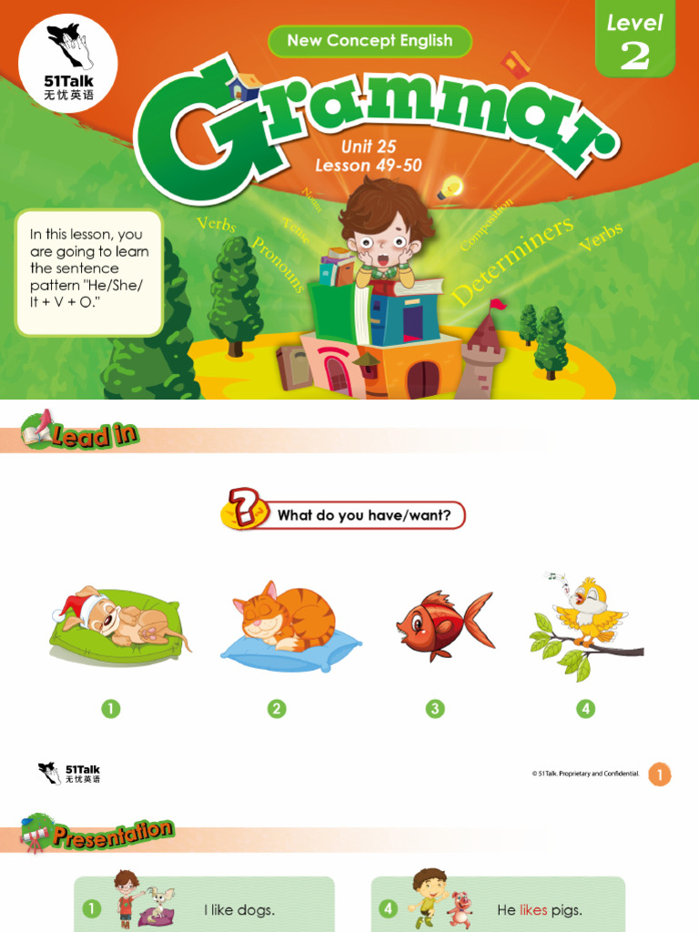 Grammar Unit 25 Lesson 49 To 50 | PDF