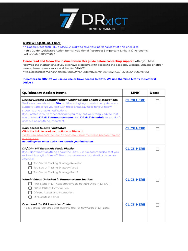 DRxICT Quickstart Guide | PDF | Internet | Information Technology
