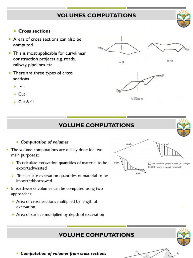 Curvilinear Volume Computation Methods | PDF | Area | Geometry