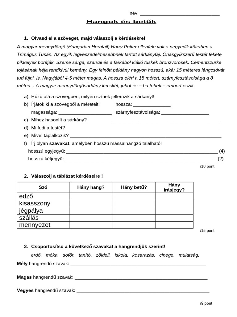 Hangok És Betűk (TMZ) 2022.01. | PDF