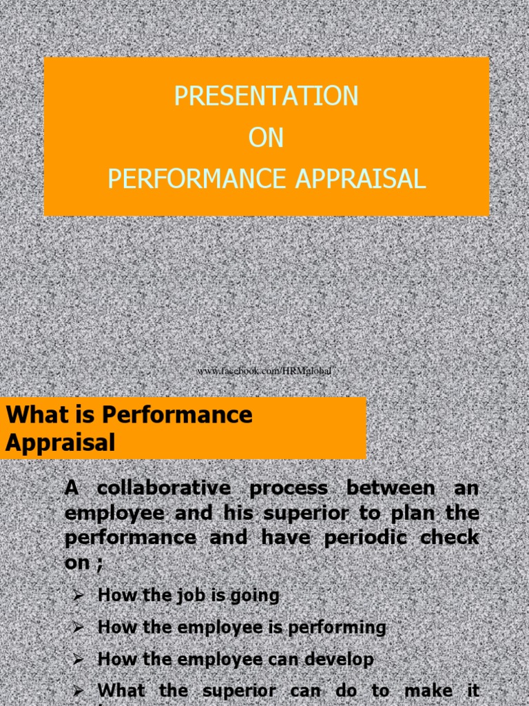 Performance Appraisal Overview | PDF | Performance Appraisal | Psychology