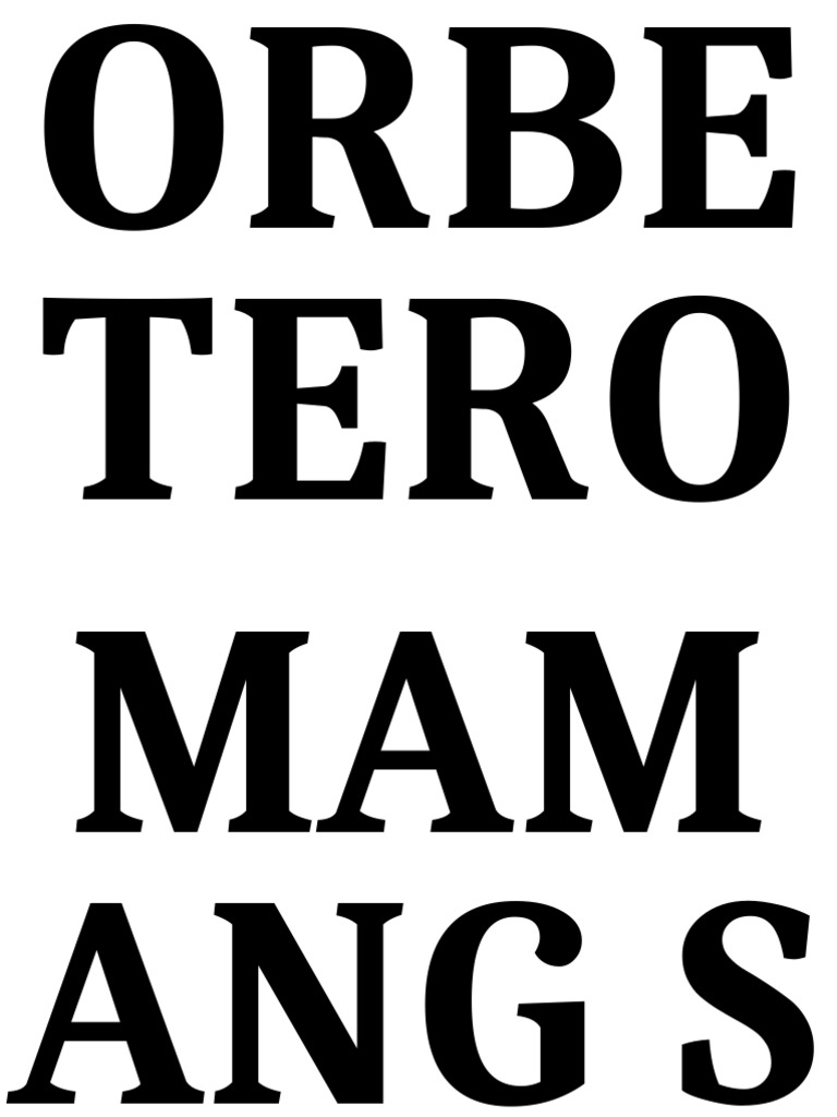 Mamang Sorbetero Pdf