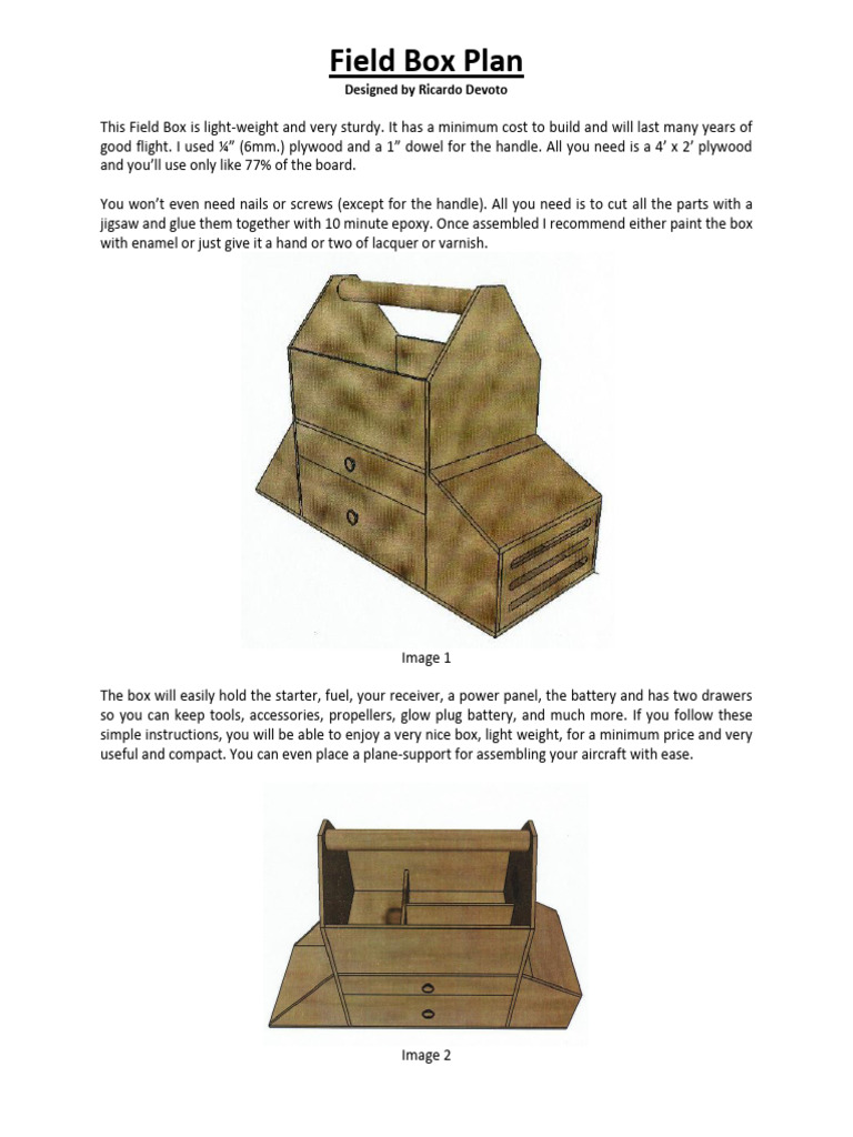 DIY Field Box Assembly Guide | PDF