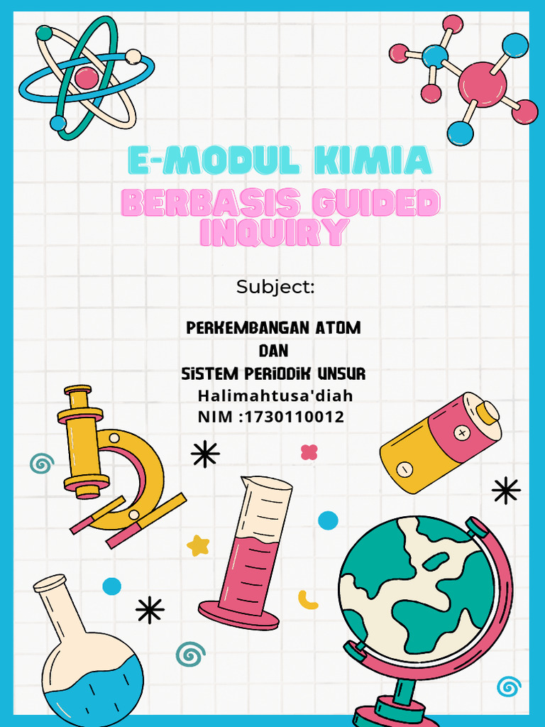 E-Modul Kimia: Atom dan Sistem Periodik | PDF