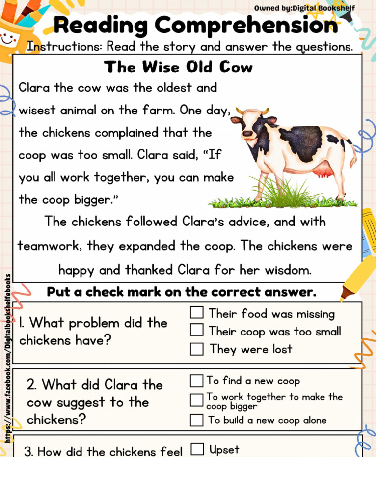 Day4 Comprehension G4 6 | PDF