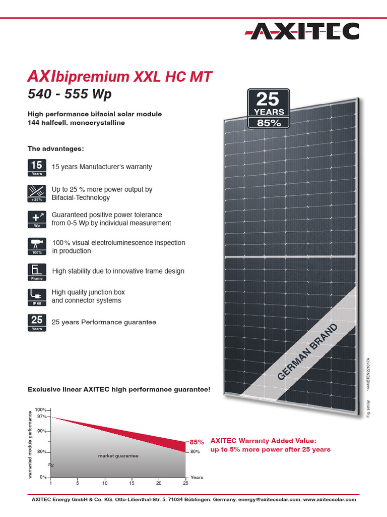 High-Performance Bifacial Solar Module | PDF | Solar Panel | Electrical ...