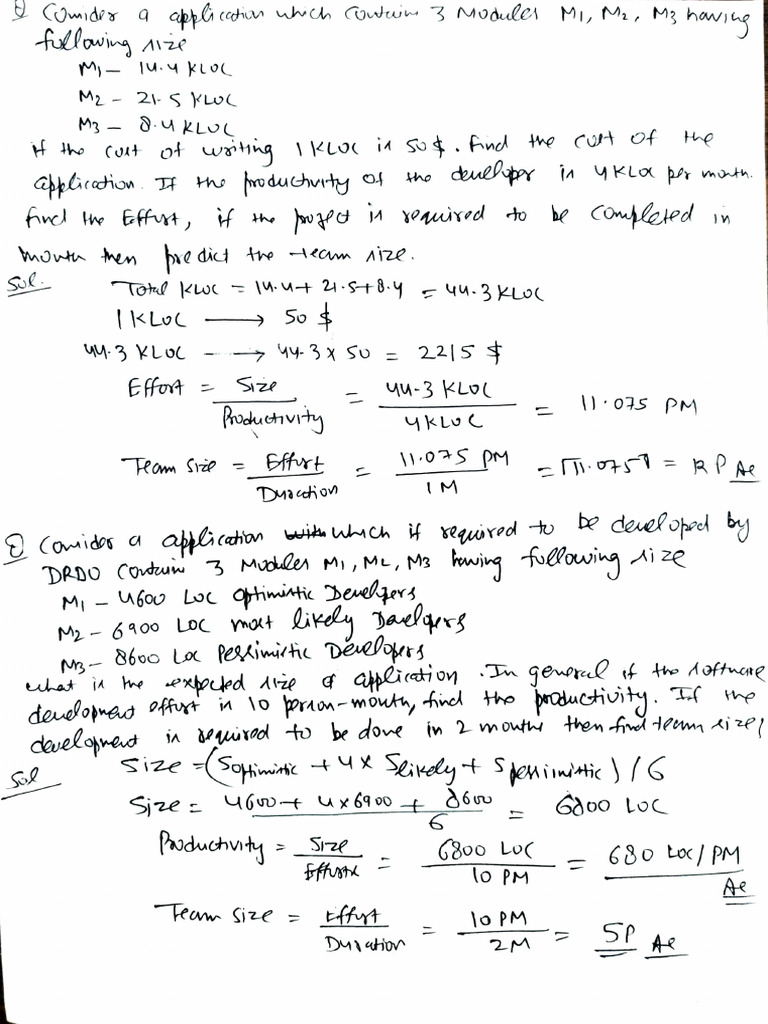 Numerical On LOC | PDF