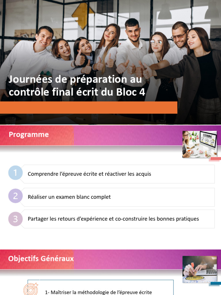 Préparation au contrôle final Bloc 4 | PDF | Émotions | Psychologie