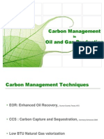 Carbon Management in Oil & Gas Prod