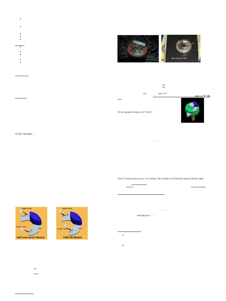 Installation Instructions Electronic Ignition Module7U-a5 | PDF ...