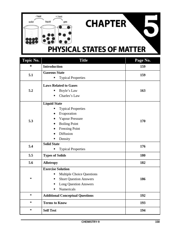 Understanding Physical States of Matter | PDF | Evaporation | Gases