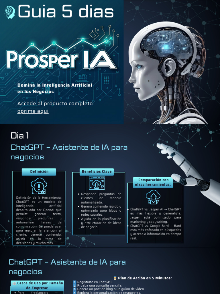 Guia 5 Dias Ia | PDF | Inteligencia artificial | Inteligencia (IA) y ...