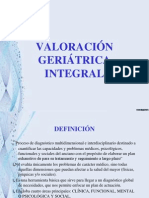 Valoración Geriátrica Integral