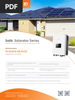 SMA Sunny Central SCS 4600 UP-S Datasheet | PDF | Direct Current ...