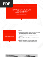 Thumb and MCP Goniometry Guide | PDF