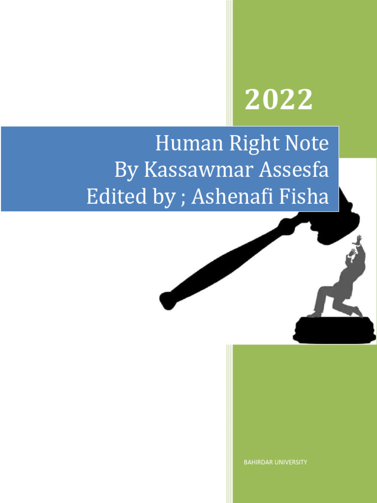Human Right Note | PDF | Human Rights | International Law