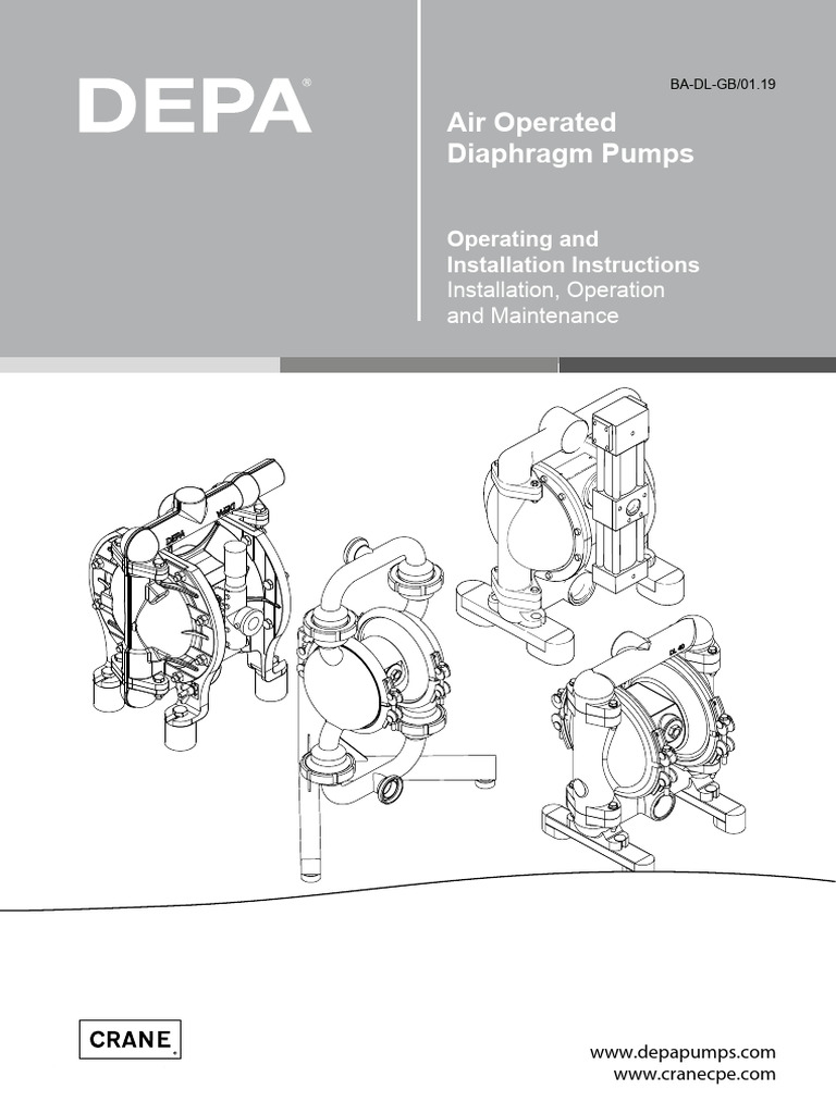 DEPA Diaphragm Pumps Compliance Guide | PDF | Pump | Valve