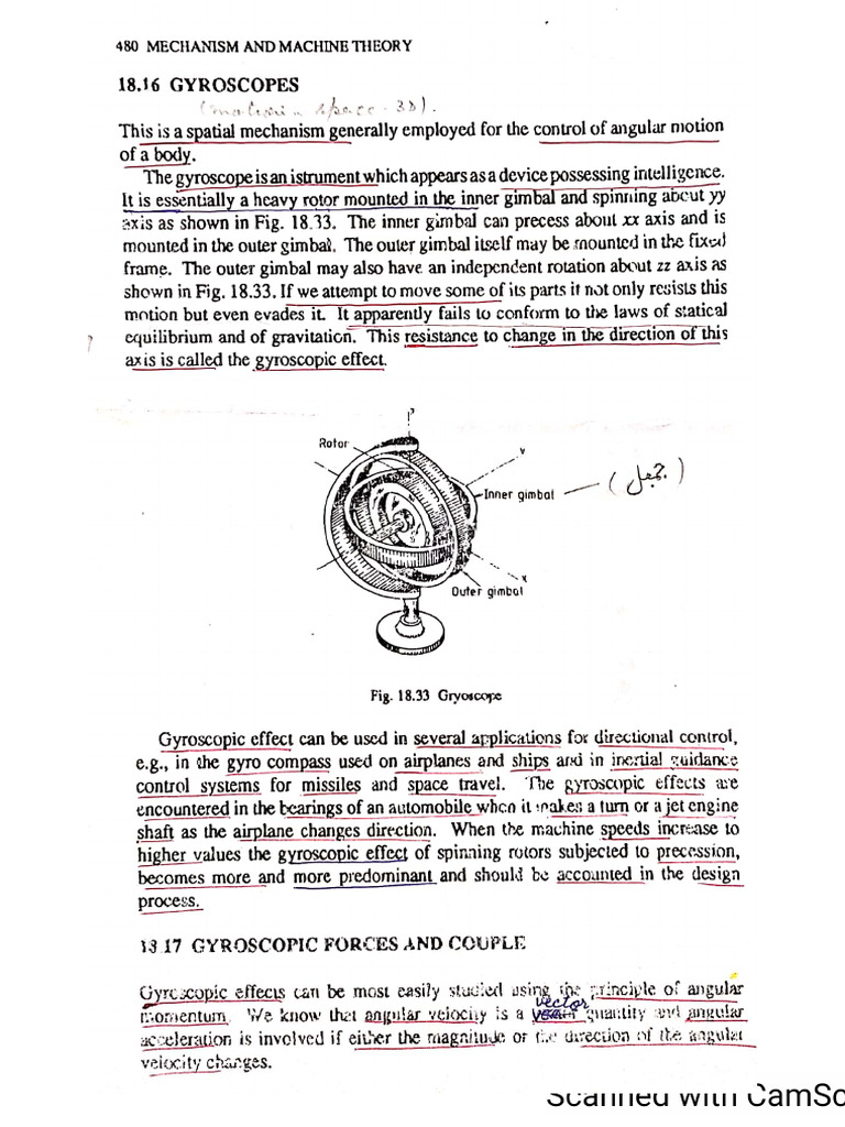 Gyroscpe Notes | PDF