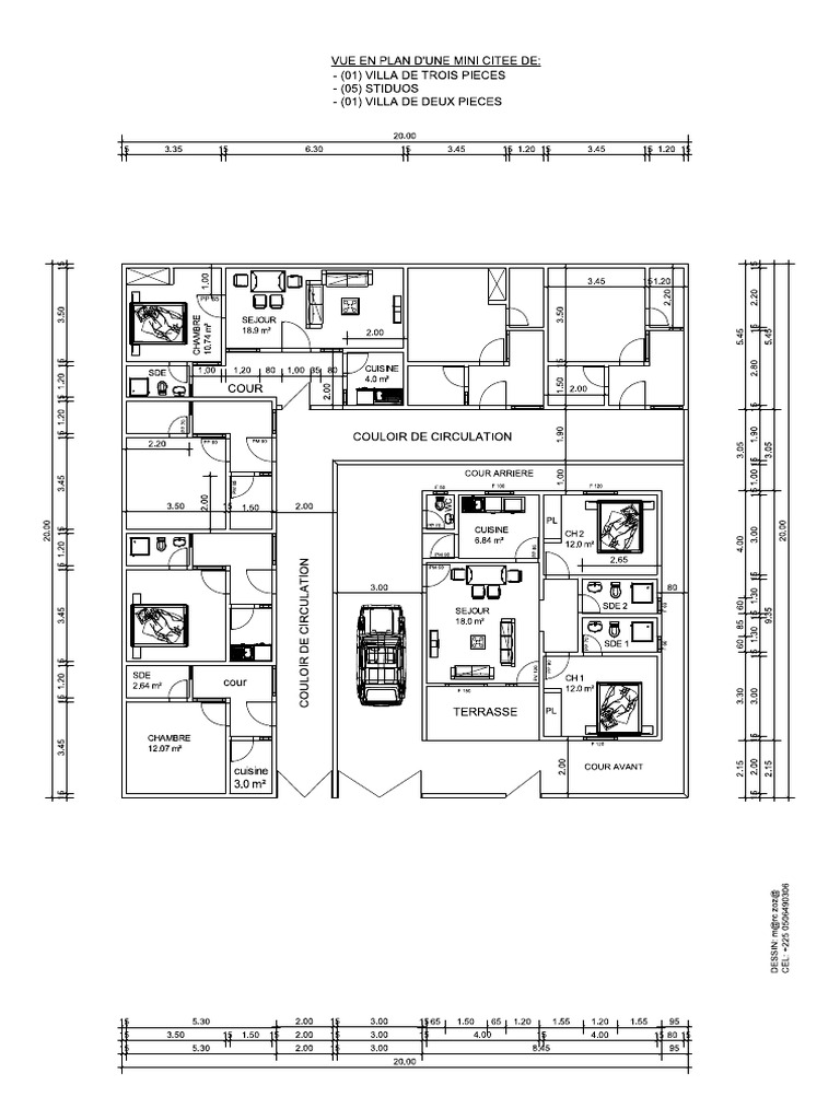 CDT Hanze-Mini Cite - Plan | PDF