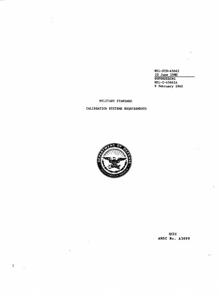 Calibration System Requirements Overview | PDF | Business | Technology ...