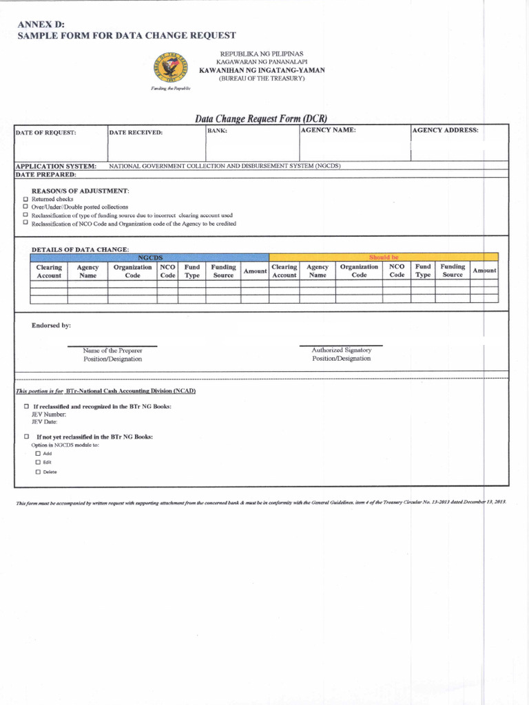 DCR - NGCDS (1) - 1 | PDF