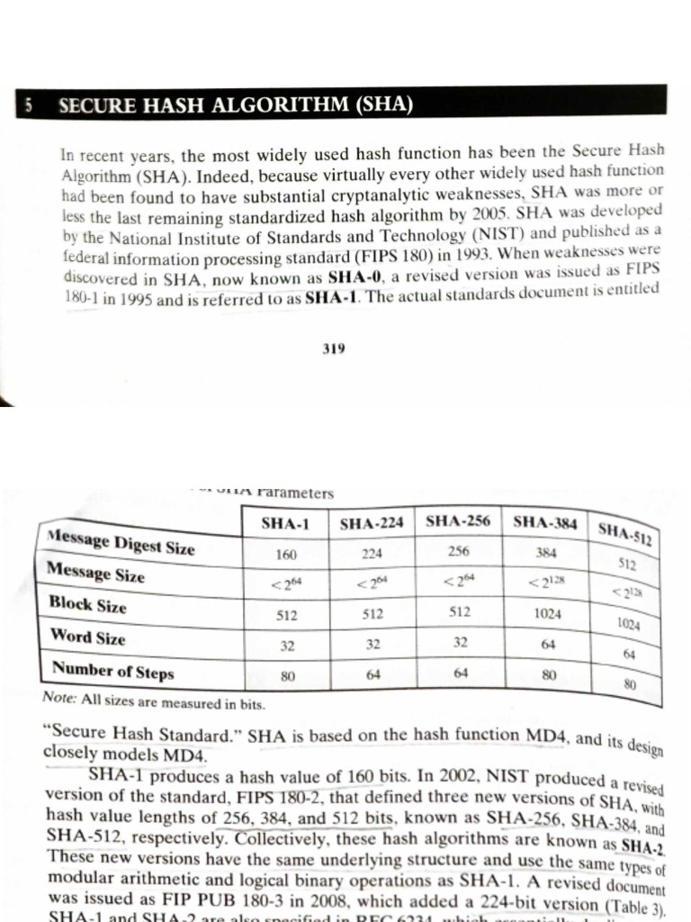 SHA1, SHA2, MAC, Digital Signature | PDF
