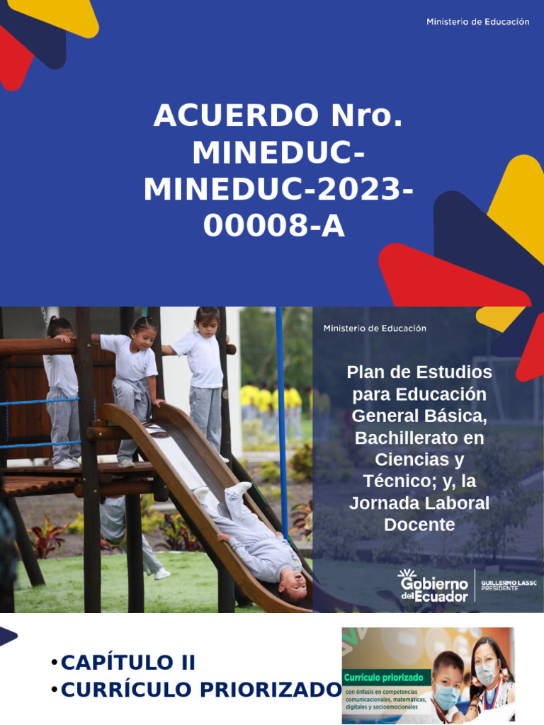 Plan de Estudios y Jornada Docente 2023 | PDF | Educación primaria ...