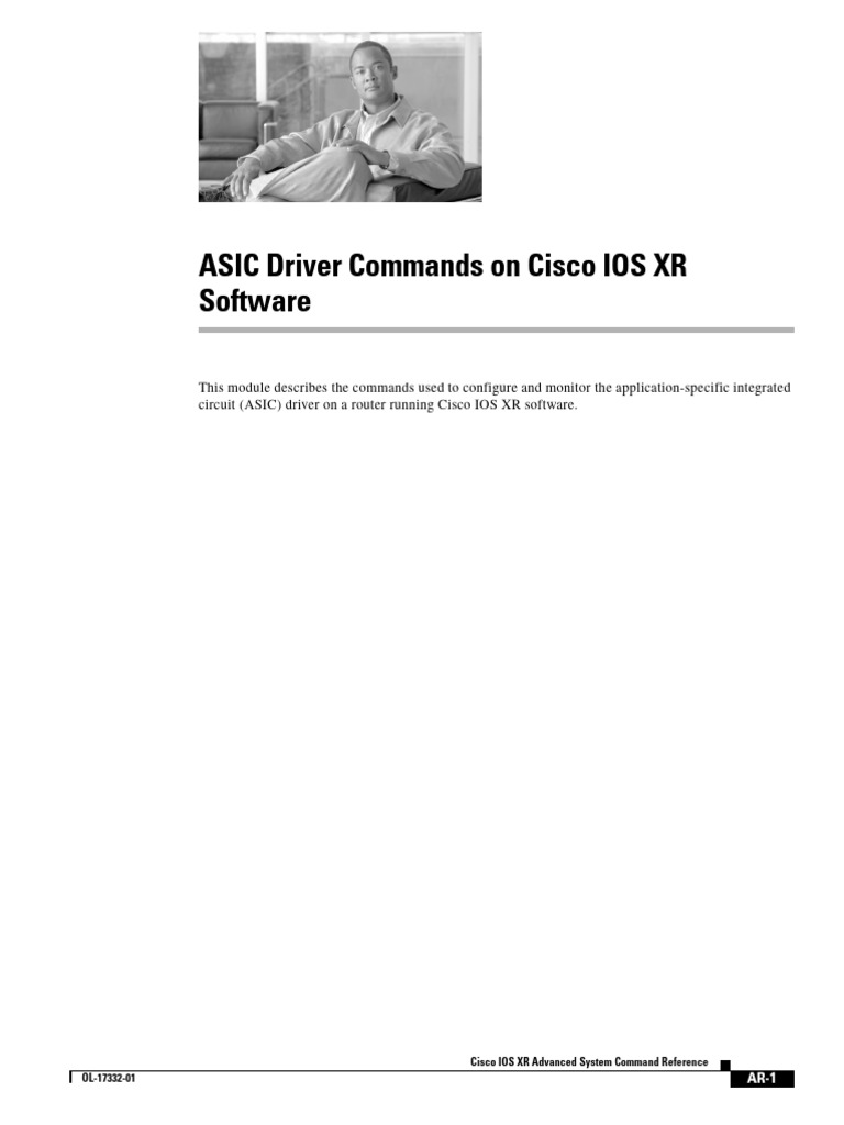 Cisco IOS XR ASIC Driver Commands Guide | PDF | Router (Computing) | Ios