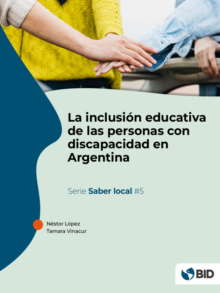 Inclusión educativa de personas con discapacidad en Argentina | PDF ...