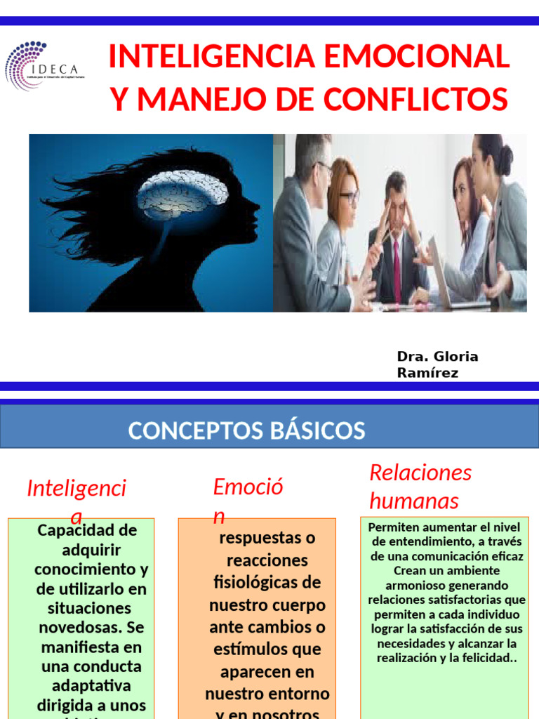 Inteligencia Emocional en Conflictos | PDF | Las emociones ...