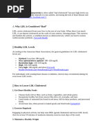 That'S The Way We Do Business! | PDF | Cholesterol | Oatmeal