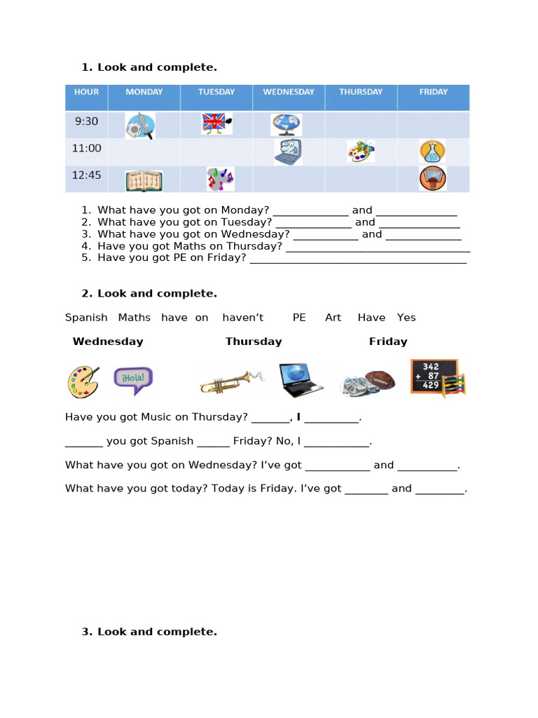 Unit 2 School Is Cool 10 | PDF