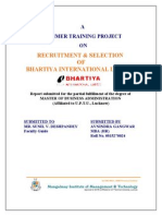 Bhartiya International Ltd. Recruitment & Selection Final