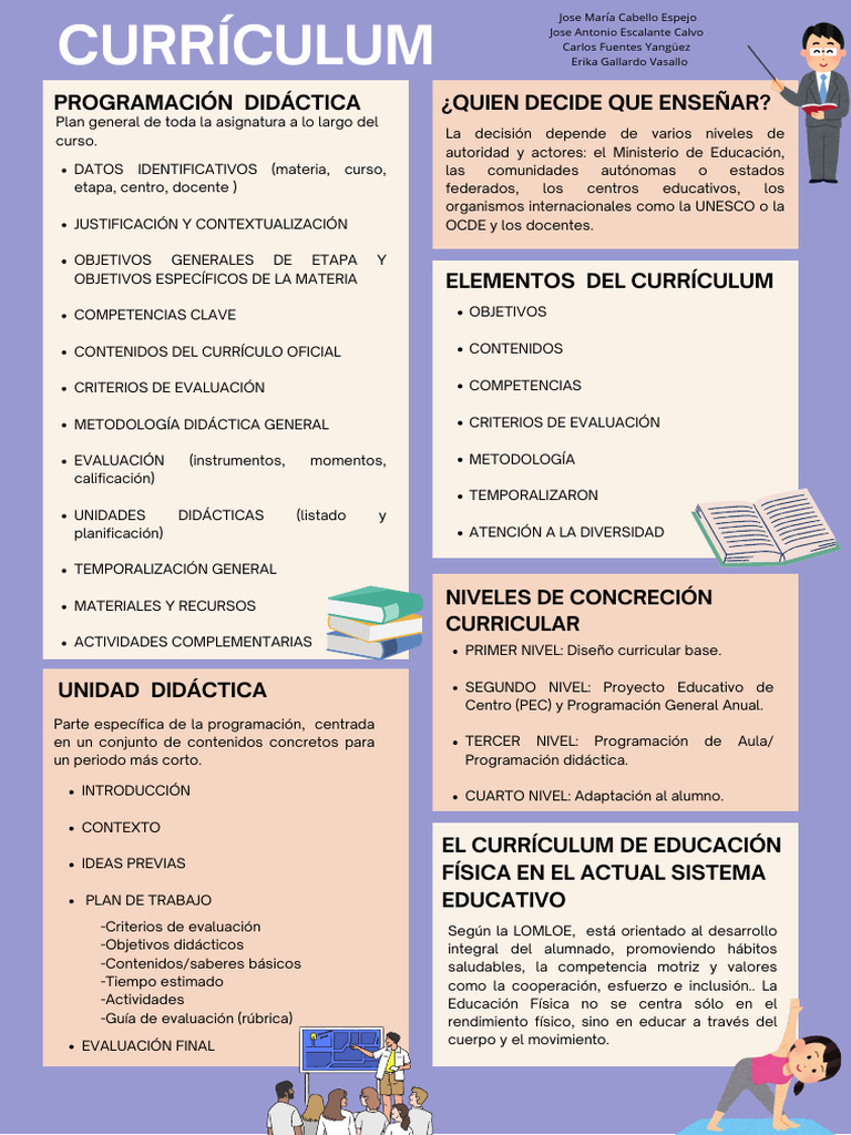 Estructura del Currículum Educativo | PDF | Plan de estudios | Evaluación