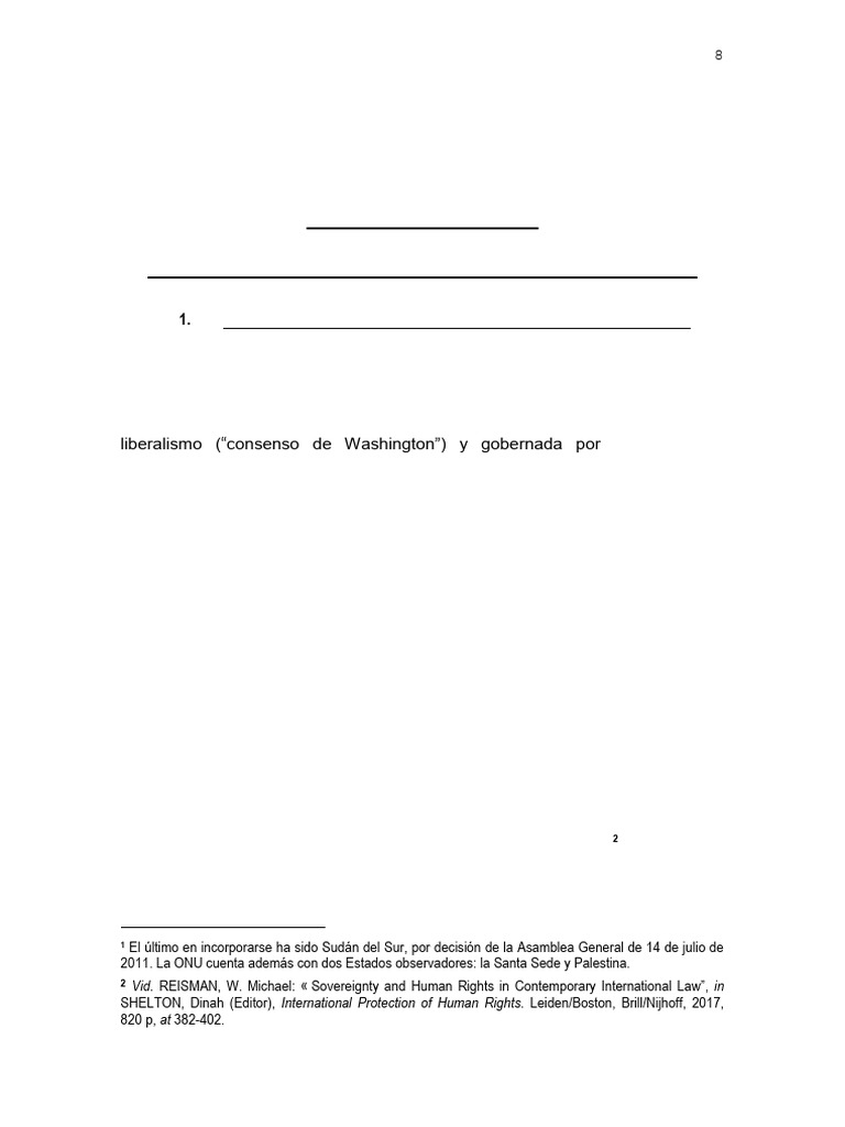Derecho Internacional de Los DDHH - Villan - Faleh | PDF | Naciones ...