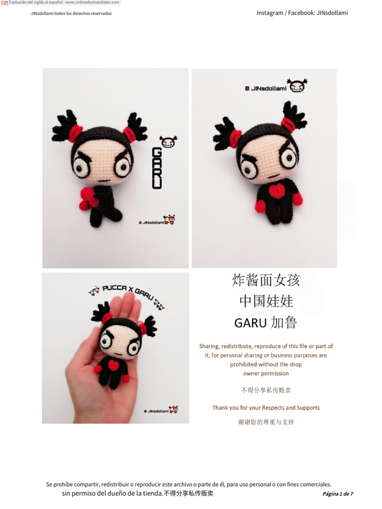Garu Pucca - En.es | PDF | Tejer | Textiles