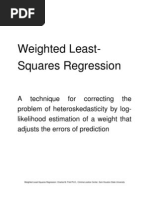Download Weighted Least Squares by Prakash Tiwari SN86451587 doc pdf