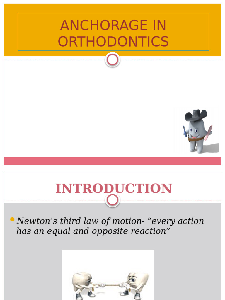 Anchorage Techniques in Orthodontics | PDF | Dental Anatomy | Primate ...