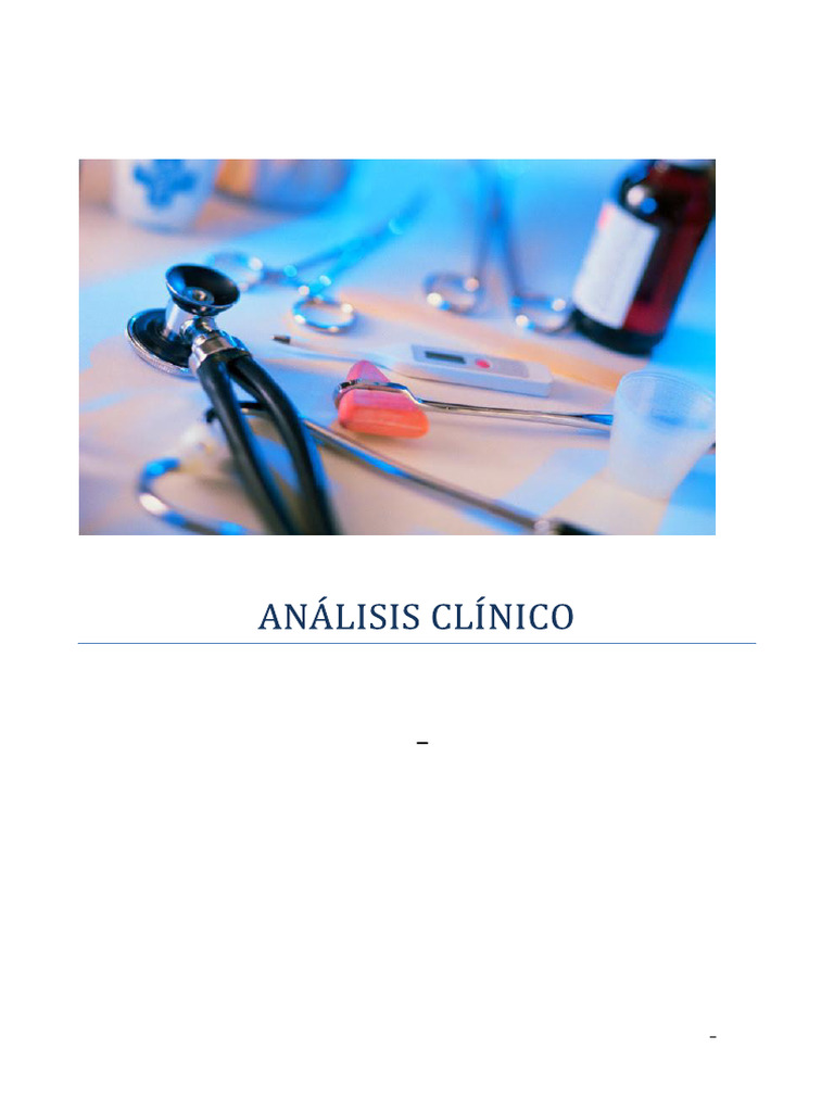 Análisis clínicos | PDF | Hematopoyesis | Hierro