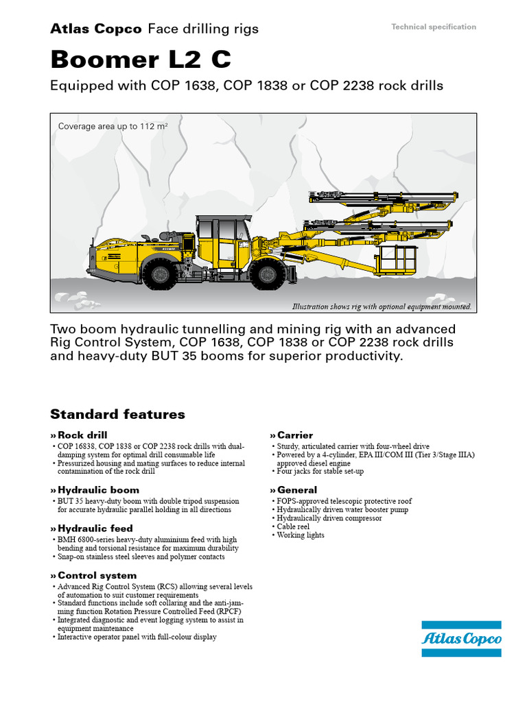 Boomer L2 C | PDF | Axle | Drill
