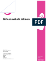 School Website Estimate