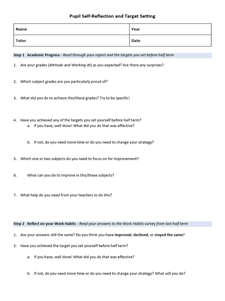 Target Setting PR2 2022 EOT | PDF