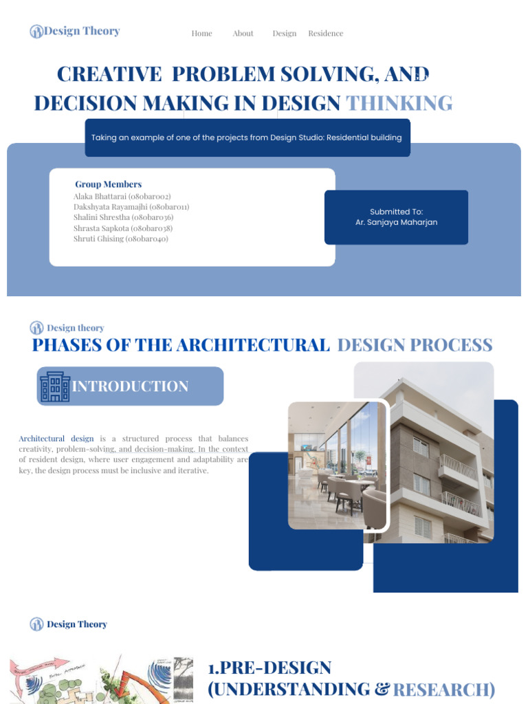 Problem Solving in Design Thinking | PDF | Design Thinking | Building ...