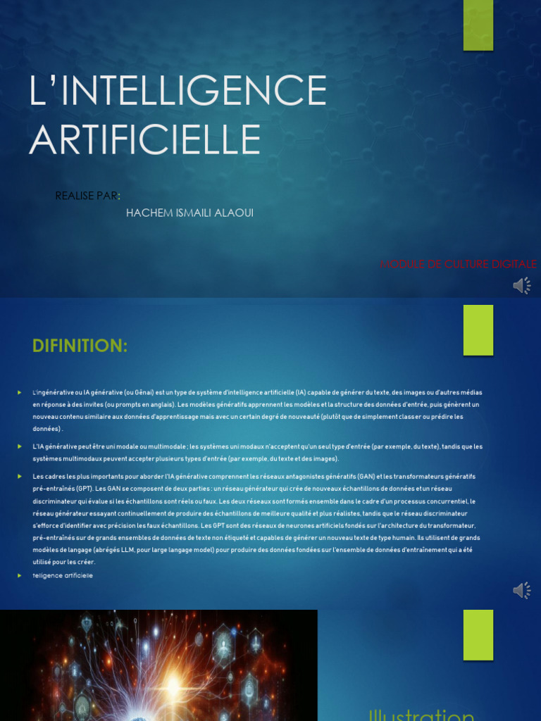 Introduction à l'IA Générative | PDF | Intelligence artificielle ...