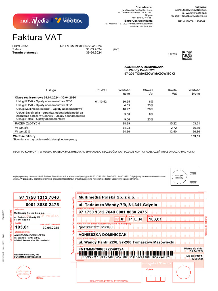 Faktura VAT | PDF