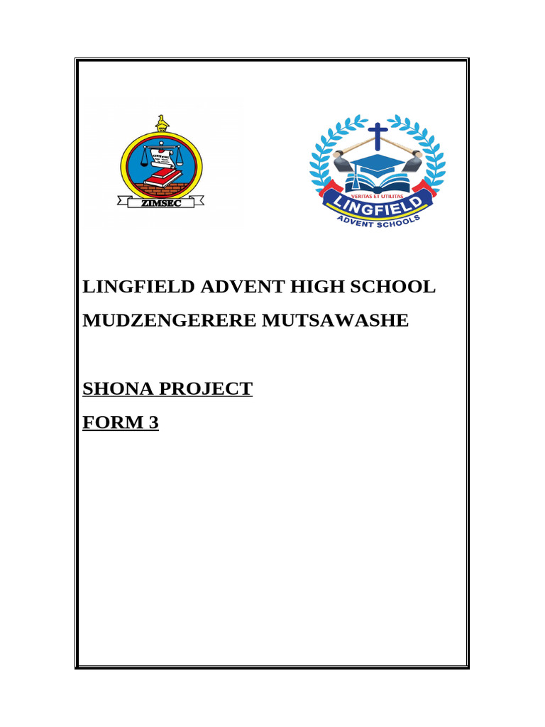 Shona Project on Diarrhea Impact at Lingfield | PDF