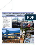 Focusing Our Future On Progress & Opportunity